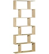 Donext 5-Tier Open Bookcase and Bookshelf, Freestanding Display Storage Shelves Tall Bookcase for...