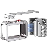 Leftfoto Action 6 Metal Cage with Grip Handle Set for DJI Osmo Action 6 Street Grip Kit Complete ...