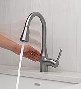 Hand waving to turn on faucet