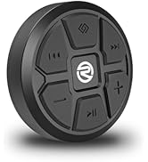 Recoil Waterproof Bluetooth Media Button Steering Wheel Remote Control for Car Bike Motorbike Boa...