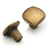 Amerdeco 10 Pack Antique Brass Cabinet Pulls Hole Centers Kitchen Cabinet Handles Hardware Kitche...