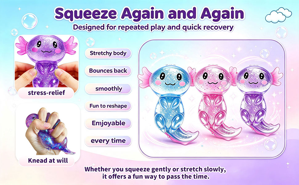 Axolotls Squishies