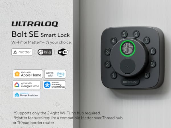ultraloq Bolt SE smart wifi deadbolt
