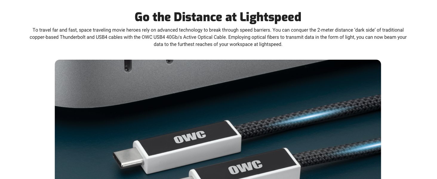 USB4 THUNDERBOLT 3 4 OPTICAL CABLE HIGH SPEED HIGH RES RESOLUTION 8K DURABLE BRAIDED LONG 40GB/S