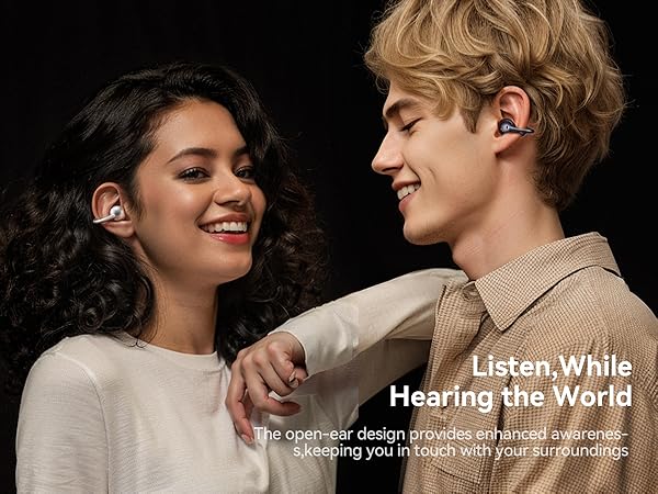 JOYROOM OE3 Clip-On Earbuds, Wireless Open Ear Earbuds