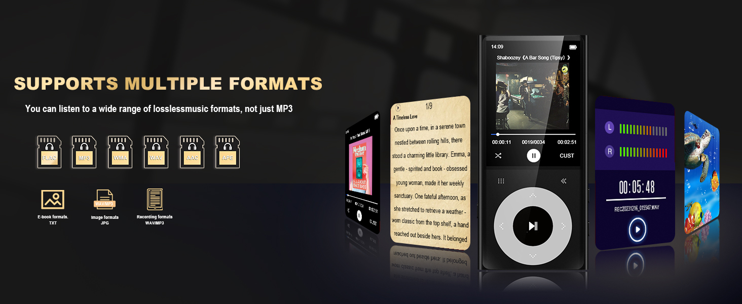 mp3 &amp; mp4 players