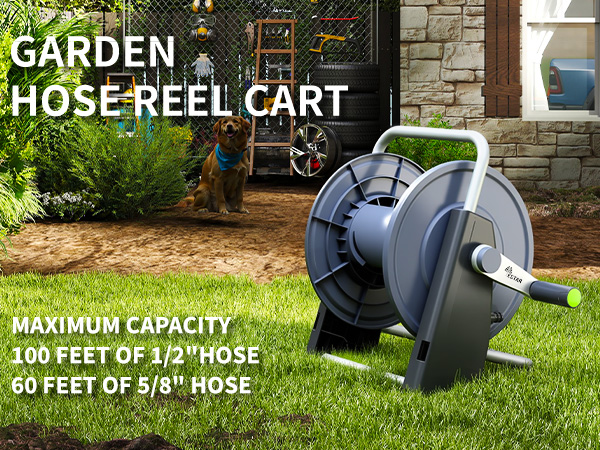 1-2 hose reel cart