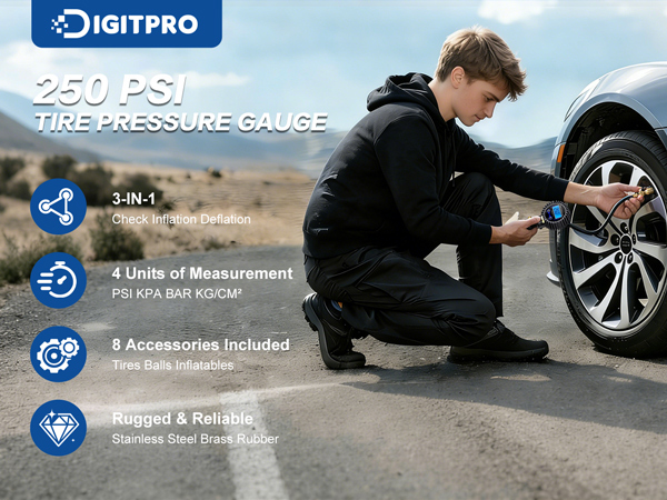 air pressure gauge for tires