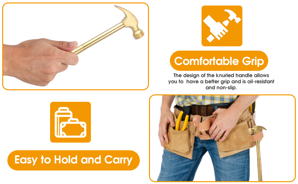 6-In-1 Multifunctional Metal Mini Hammer Small Nesting Hammer, and Screwdriver Set Portable Steel