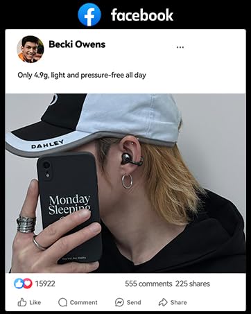 JOYROOM OE3 Open Ear Earbuds Headphones Clip-On Earbuds