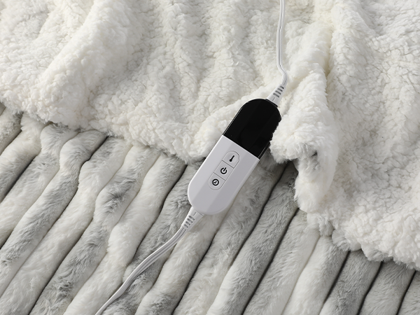 Heated Blanket Throw Size, 50'' X 60''