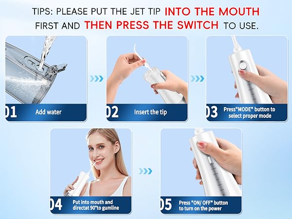 water flosser