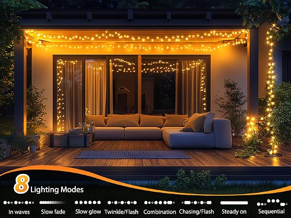 solar string lights outdoor
