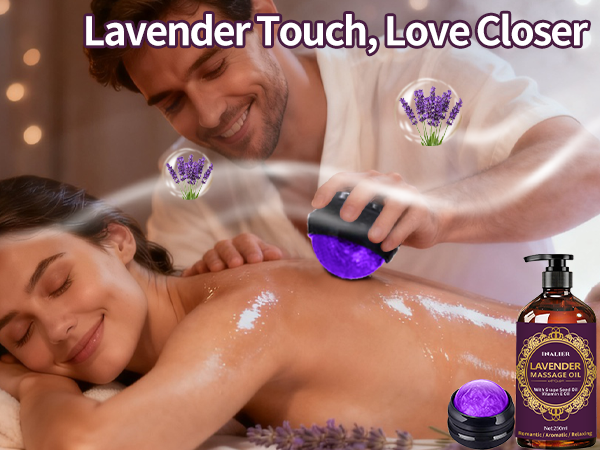 lavendor massage oil