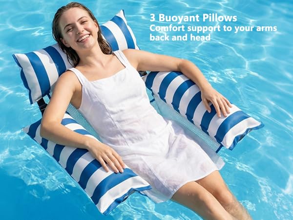 pool floaties pool chair float pool float chair water hammock pool hammock toys heavry duty 