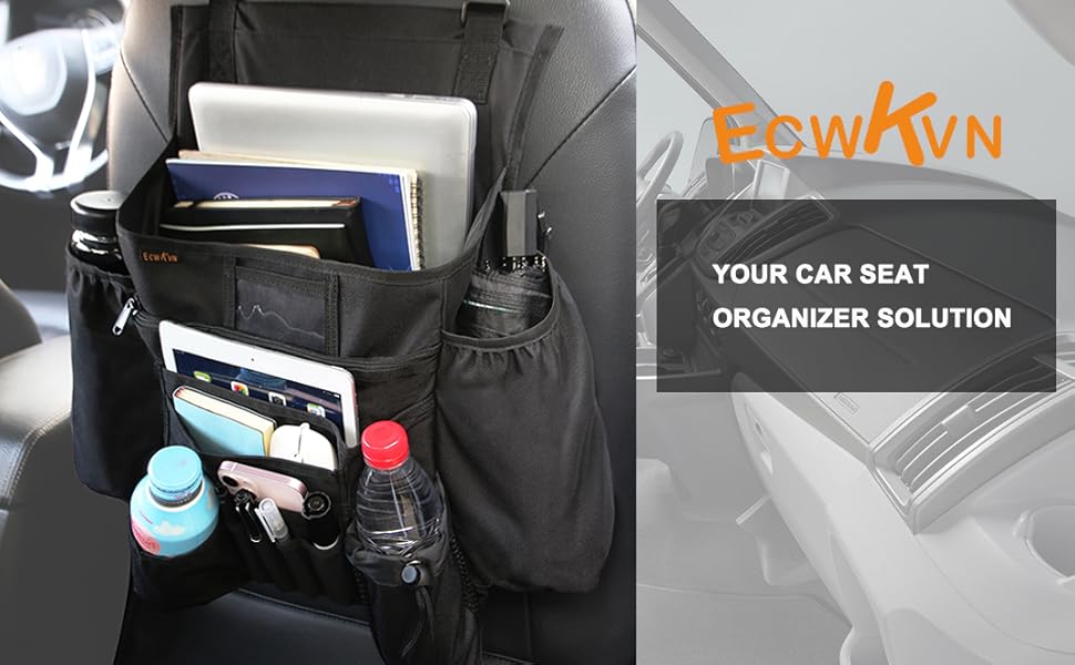 Passenger seat organizer