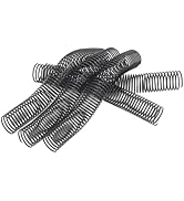 18 Pcs Spiral Binding Coil 38mm Diameter 48 Loop 4:1 Pitch 310 Sheet Capacity Spiral Binding Spin...