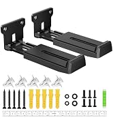 ZUOLACO Soundbar Wall Mount Bracket for Samsung, Bose, Vizio, LG, Sony, JBL, Sonos and More Sound...