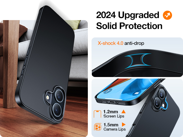 iphone 16 slim fit thin magnetic phone case magnets