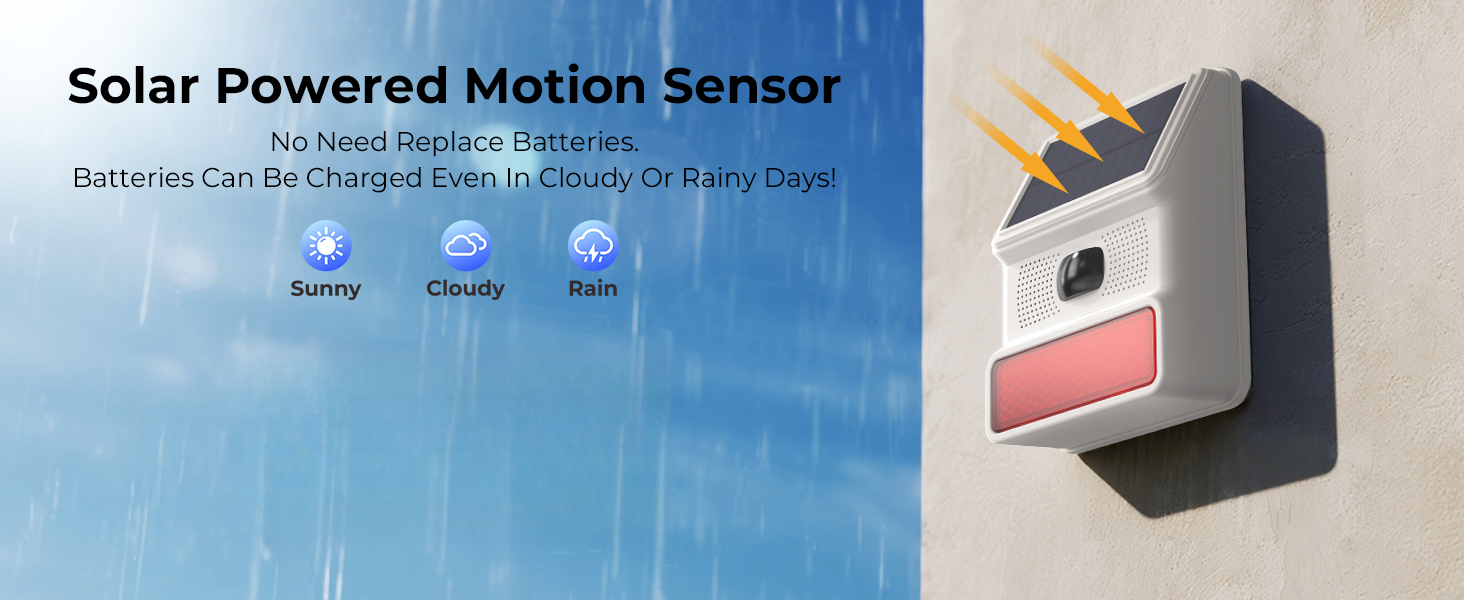motion alarm outdoor