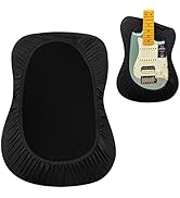 Musiic Guitar Cover, Premium Black Guitar Dust Cover, Portable Sleeve cover Protect for Electric ...