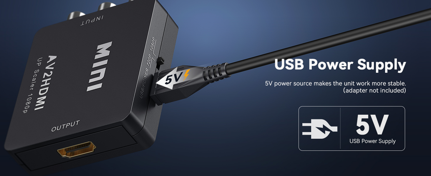 AV TO HDMI Converter