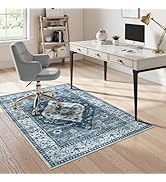 Anidaroel Office Chair Mat for Hardwood &amp; Tile Floor, 4x6 Floor Mat for Office Chair, Under Desk ...