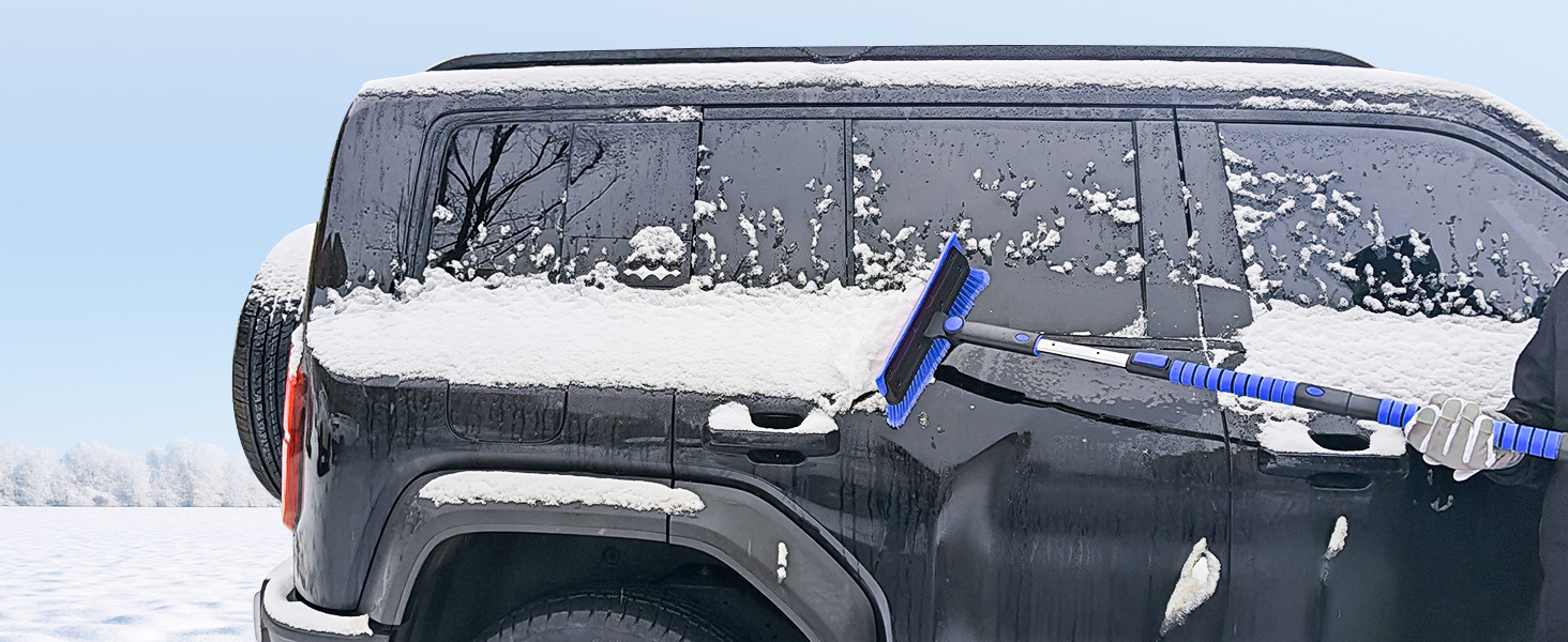 snow brush snow broom ice scraper