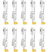 Perfect Measuring Tape - Double Sided (inch and mm/cm) Fractional Sewing Tape (10 Pack - 60in/1.5...