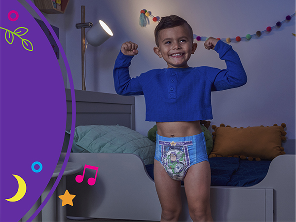 Signs that your child is ready for potty training include wanting to do more on their own.