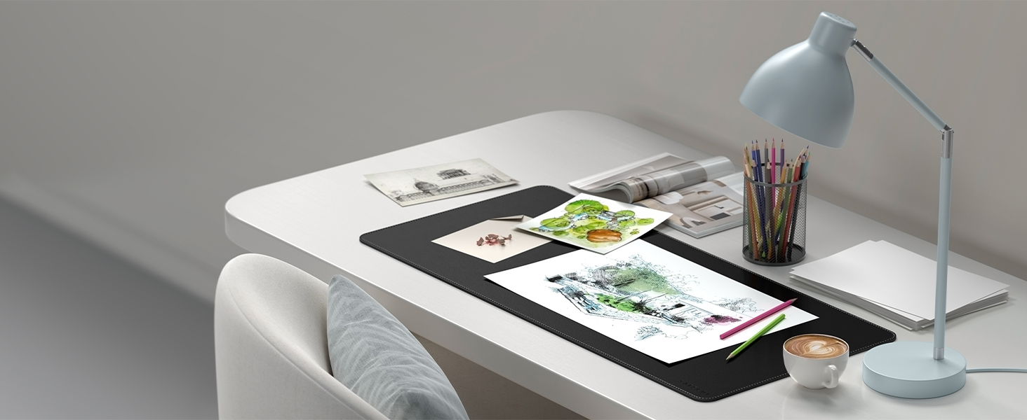 Vegan-Leather Premium Desk Mat