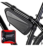 EVA hard shell waterproof bicycle triangle tube bag Motorcycle motorcycle side bag Electric bike ...