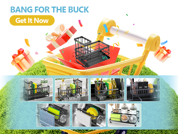 sponge holder for kitchen sink