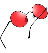 Joopin Hippie Round Sunglasses for Women Men Circle Sun Glasses UV400 Protection