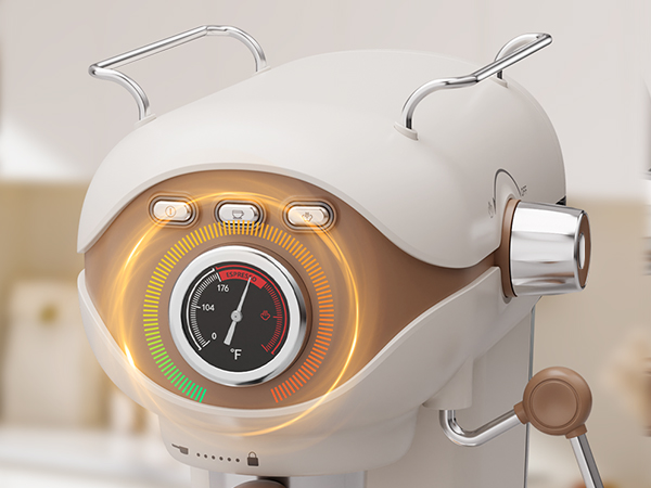 espresso maker machine white