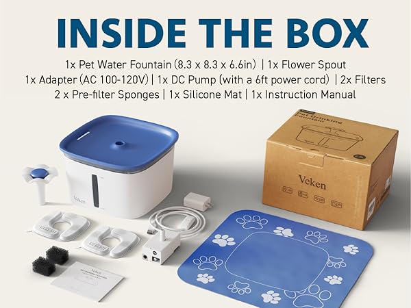 water fountains for cats indoor