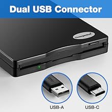 USB TYPE C FLOPPY DISK READER