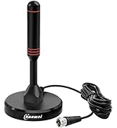 Chaowei Digital HDTV Antenna with Magnetic Base,16.5feet Coaxial HDTV Cable-Portable Outdoor Indo...