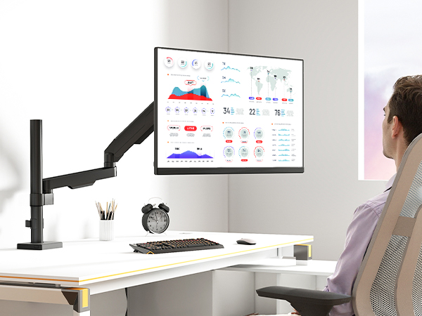 single monitor arm