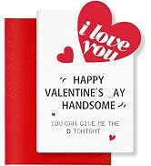 PRINLUCK Valentines Day Love Gifts for Him, Valentines Day Card Gifts for Husband Men, Funny Card...