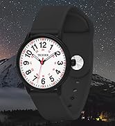 TKIIOER Nurse Watch for Nurse Medical Professionals Students Women Men, 50M Waterproof 12/24 Hour...