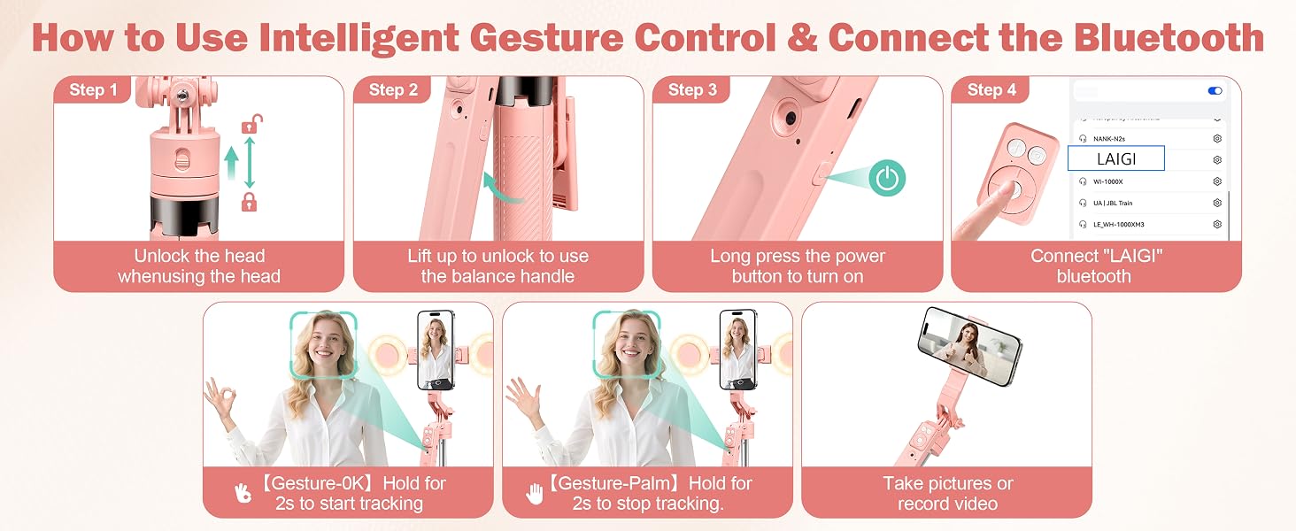 face tracking tripod for iphone
