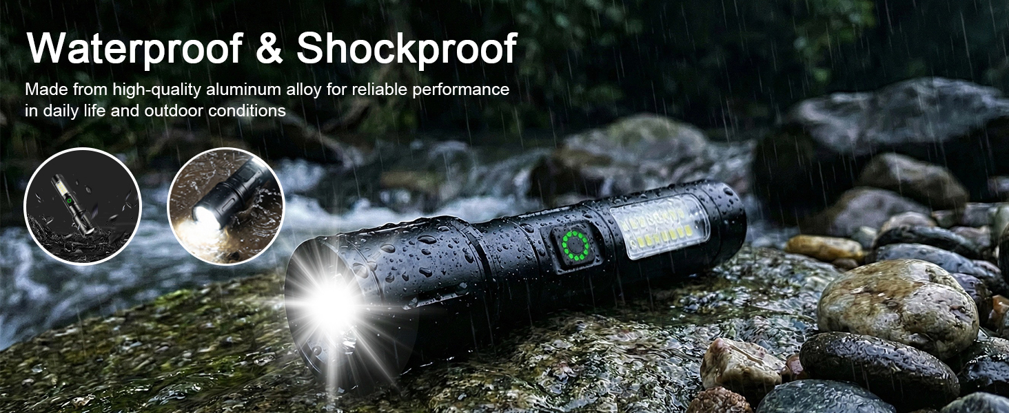 waterproof flashlight