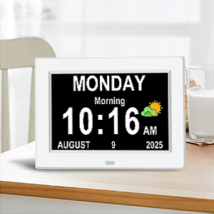 dementia clocks for seniors extra large