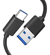 Type-c Charger Charging Cable Cord Compatible for Anker Space One, PowerConf S3, Soundcore Flare ...
