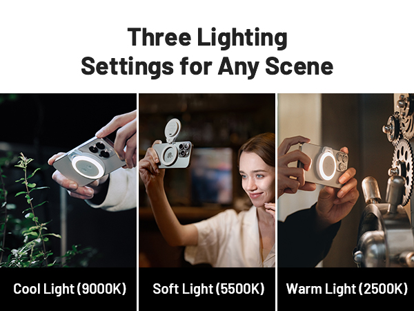 phone light for video recording