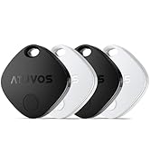 ATUVOS Air Tags-4 Pack (Black &amp; White)