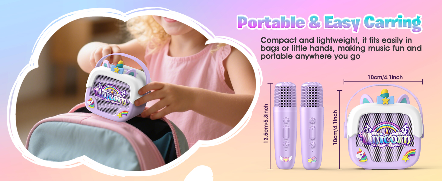 mini karaoke machine