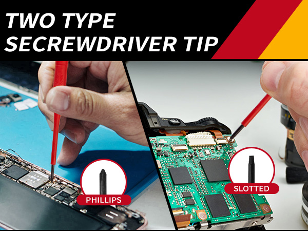 Insulated Precision Electrician Screwdrivers Set