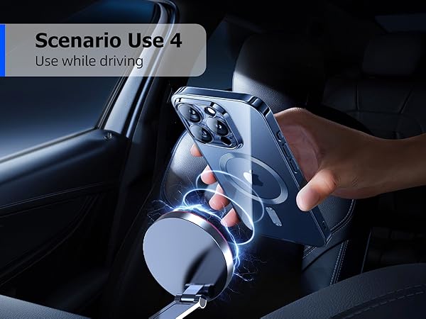 magnetic wireless charger holder